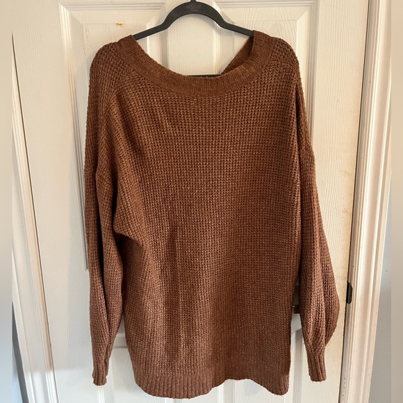 Oversized knit sweater - Picture 2 of 3